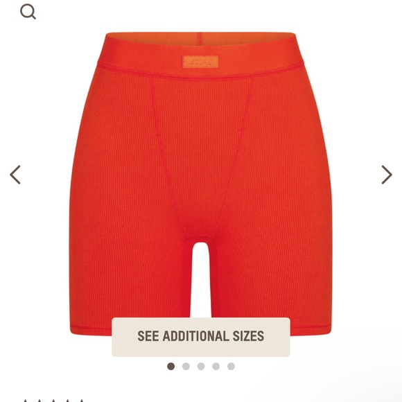SKIMS Pants - Skims fire biker shorts